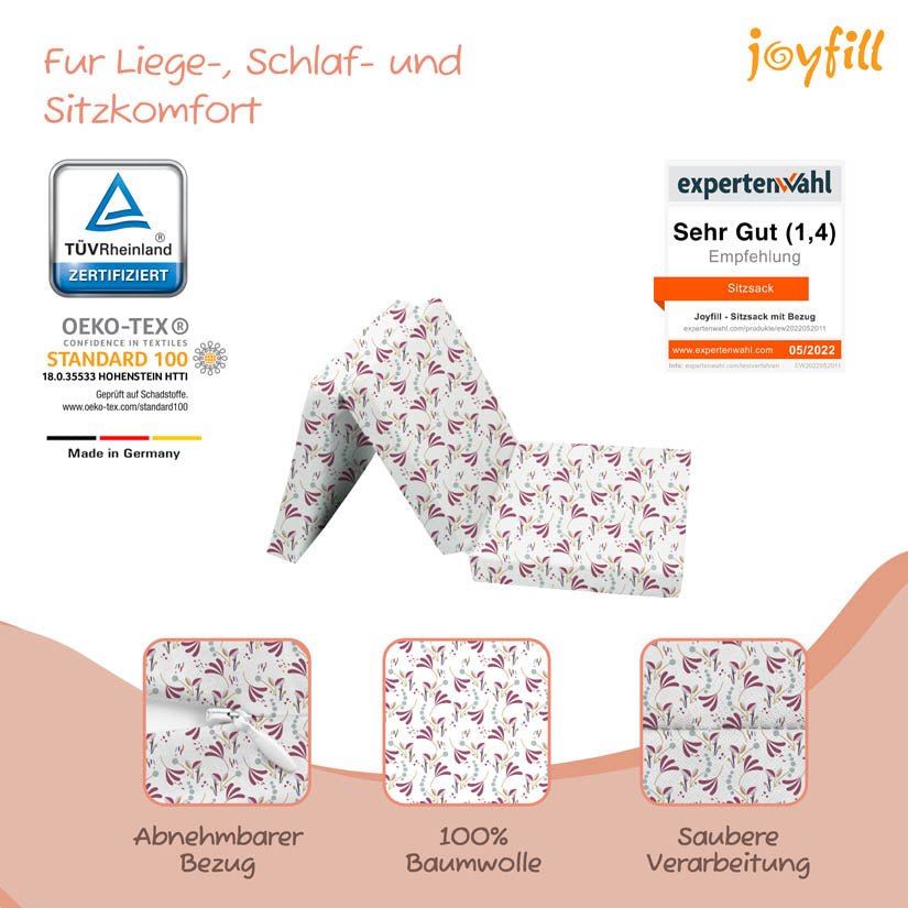 Joyfill Klappmatratze 120 x 60 x 4 cm - Joyfill