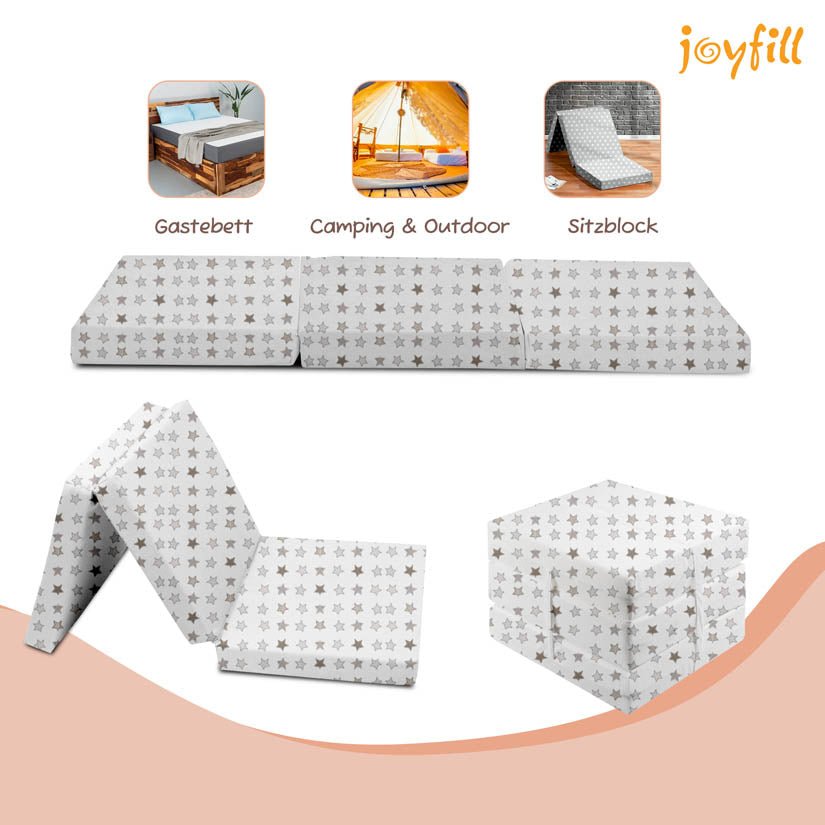 Joyfill Klappmatratze 120 x 60 x 4 cm - Joyfill