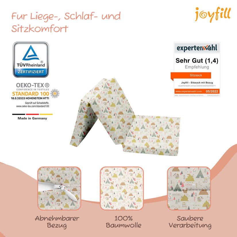 Joyfill Klappmatratze 120 x 60 x 4 cm - Joyfill