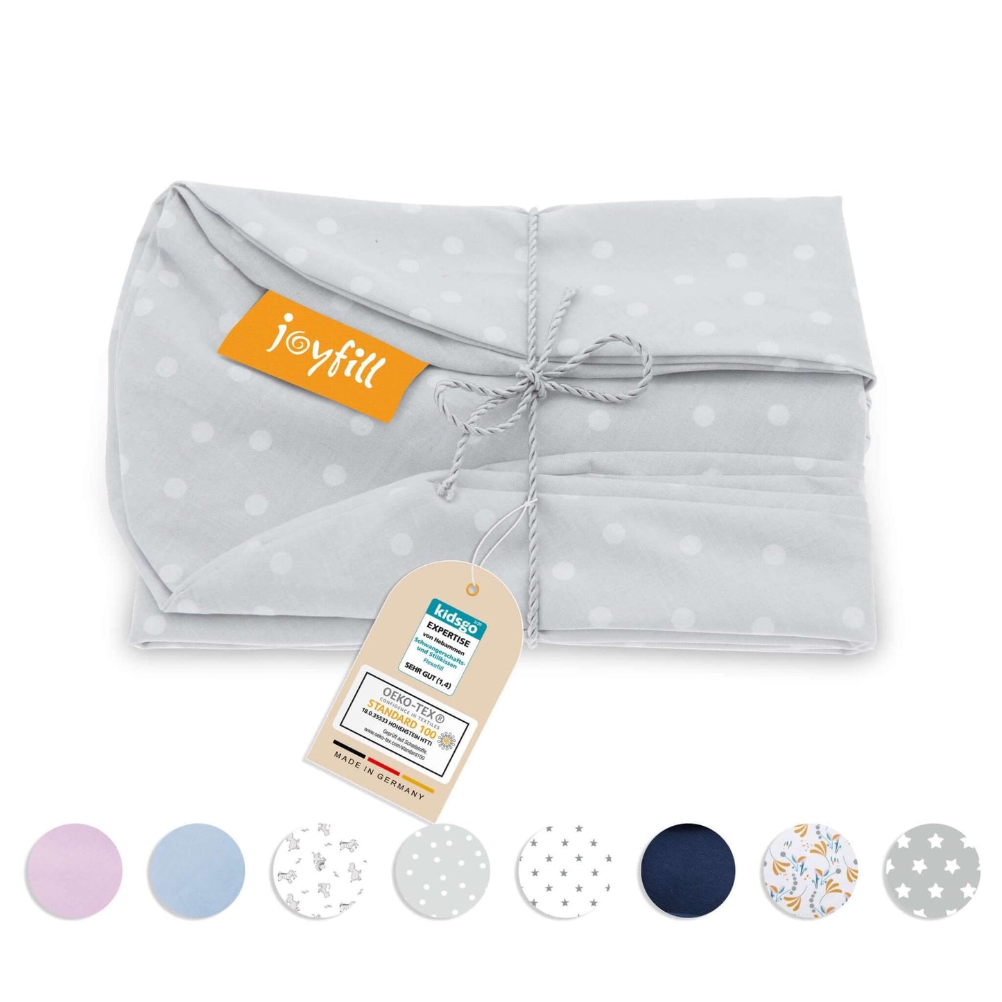 JOYFILL® Premium Kinder Sitzsack 90L Ersatzbezug - Baumwolle - Joyfill