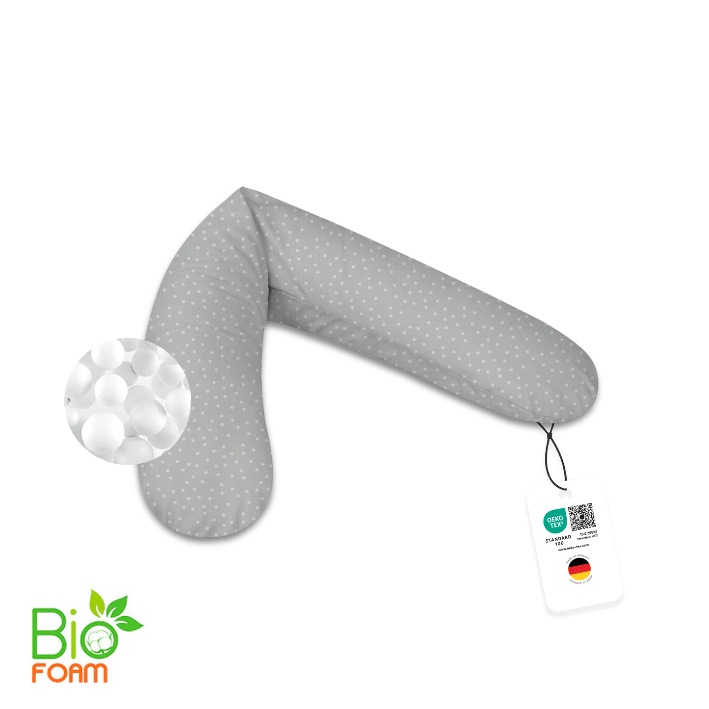 Joyfill Stillkissen (170cm) mit BioFoam - Joyfill