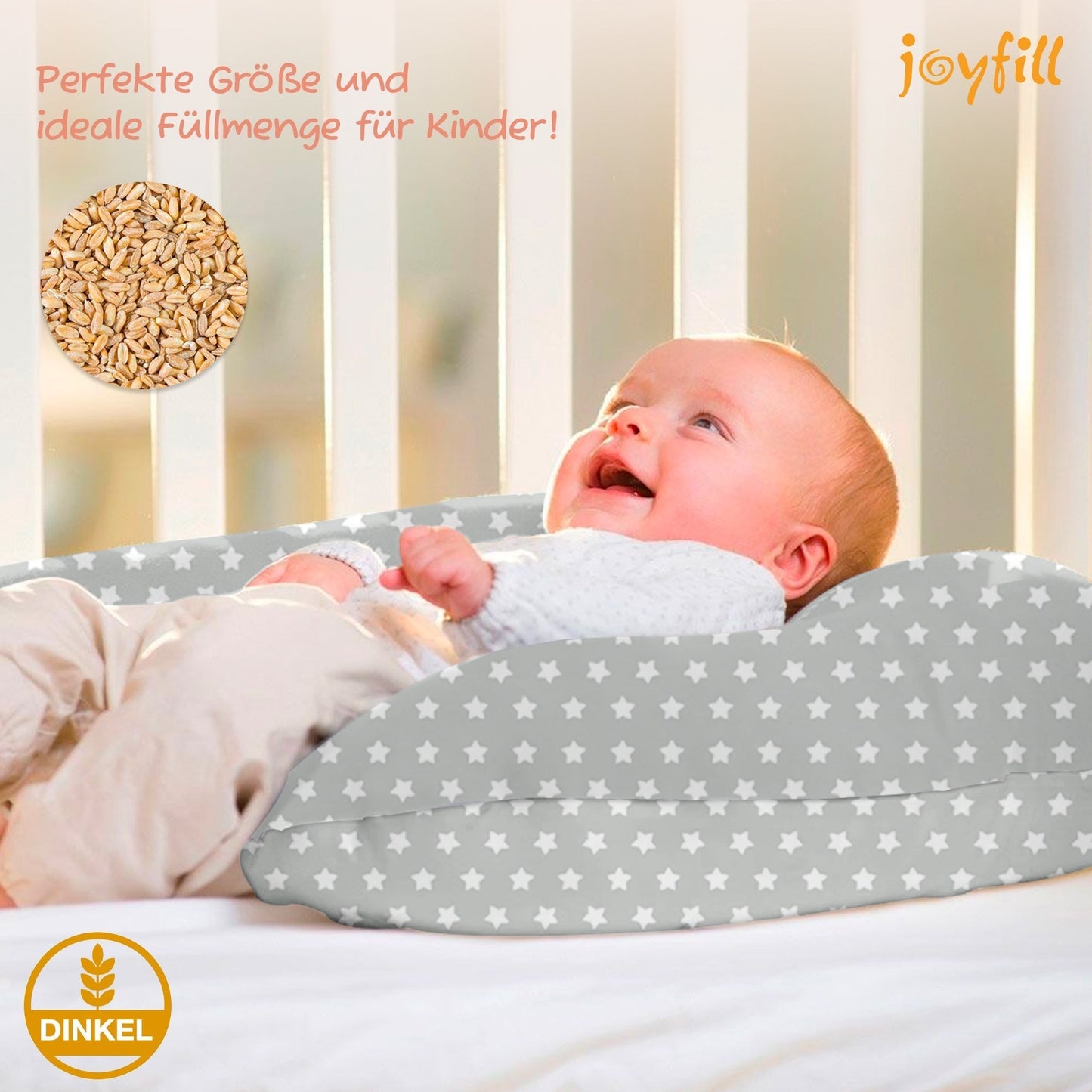 Joyfill Stillkissen (170cm) mit BioFoam - Joyfill