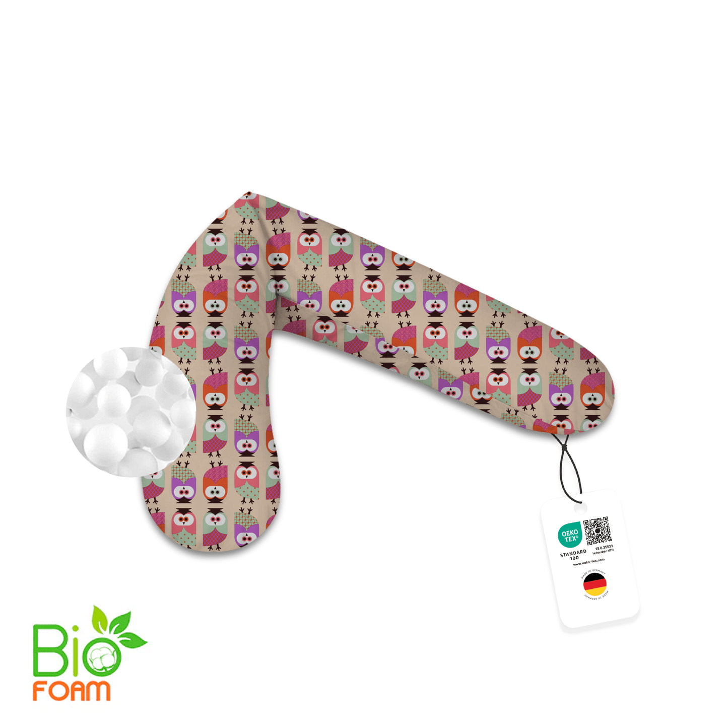 Joyfill Stillkissen (190cm) mit BioFoam - Joyfill