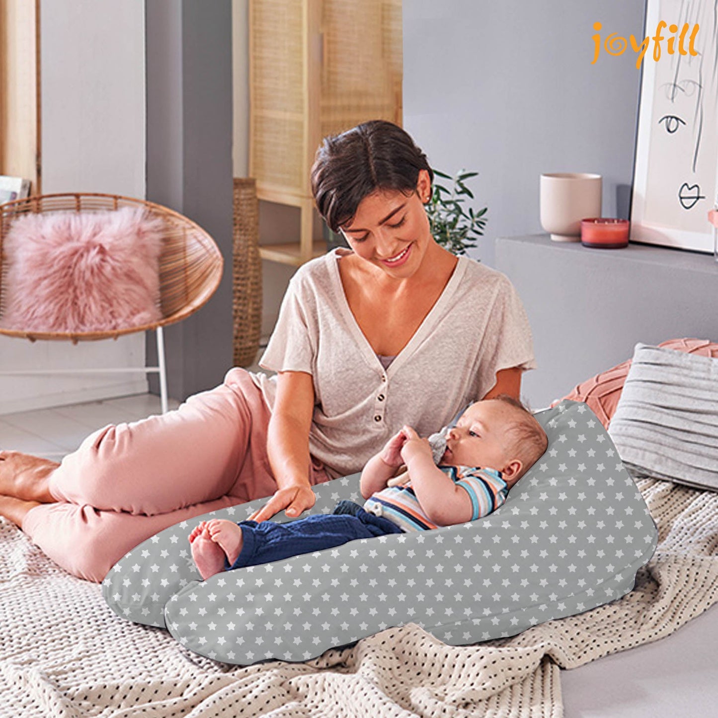 Joyfill Stillkissen (190cm) mit BioFoam - Joyfill