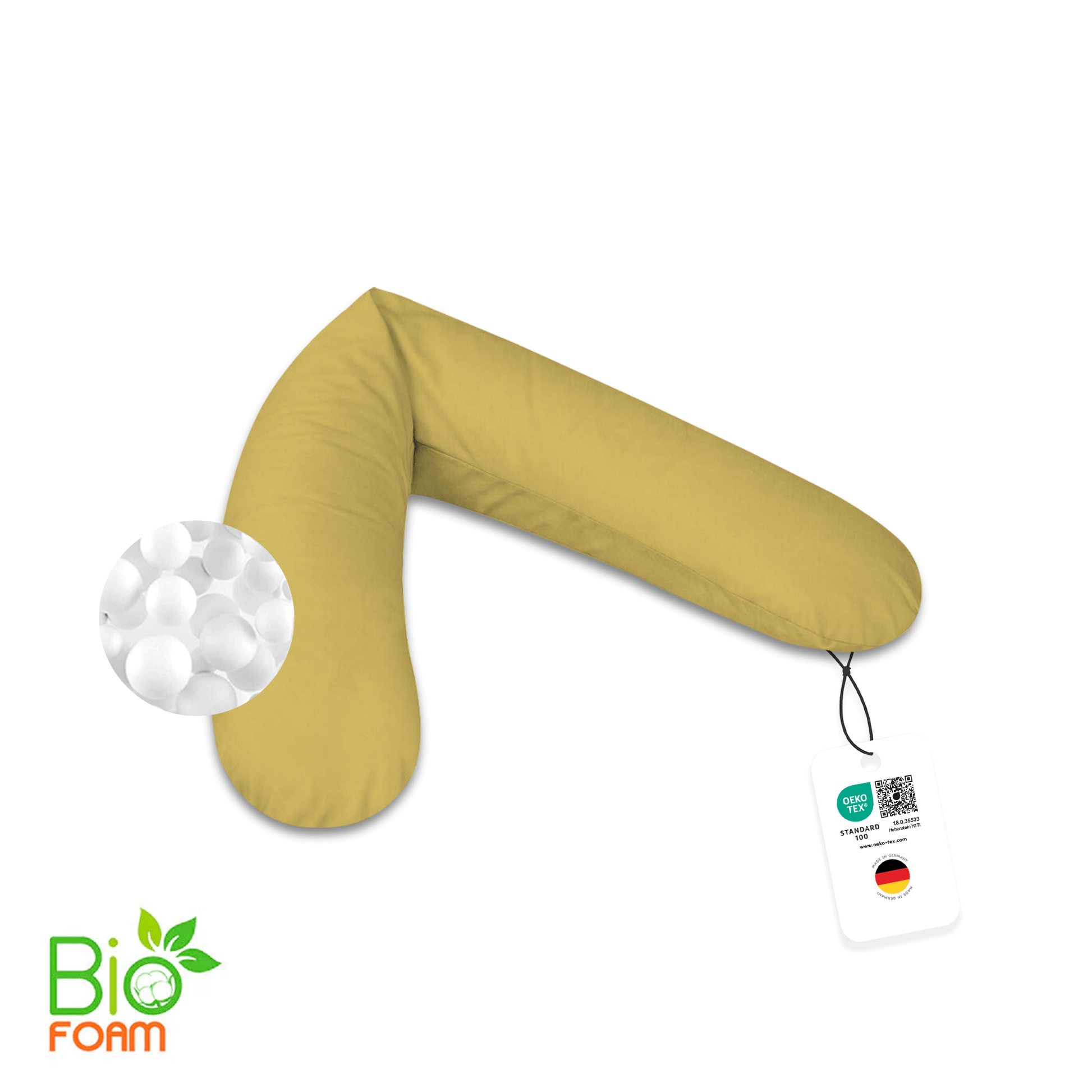 Joyfill Stillkissen (190cm) mit BioFoam - Joyfill