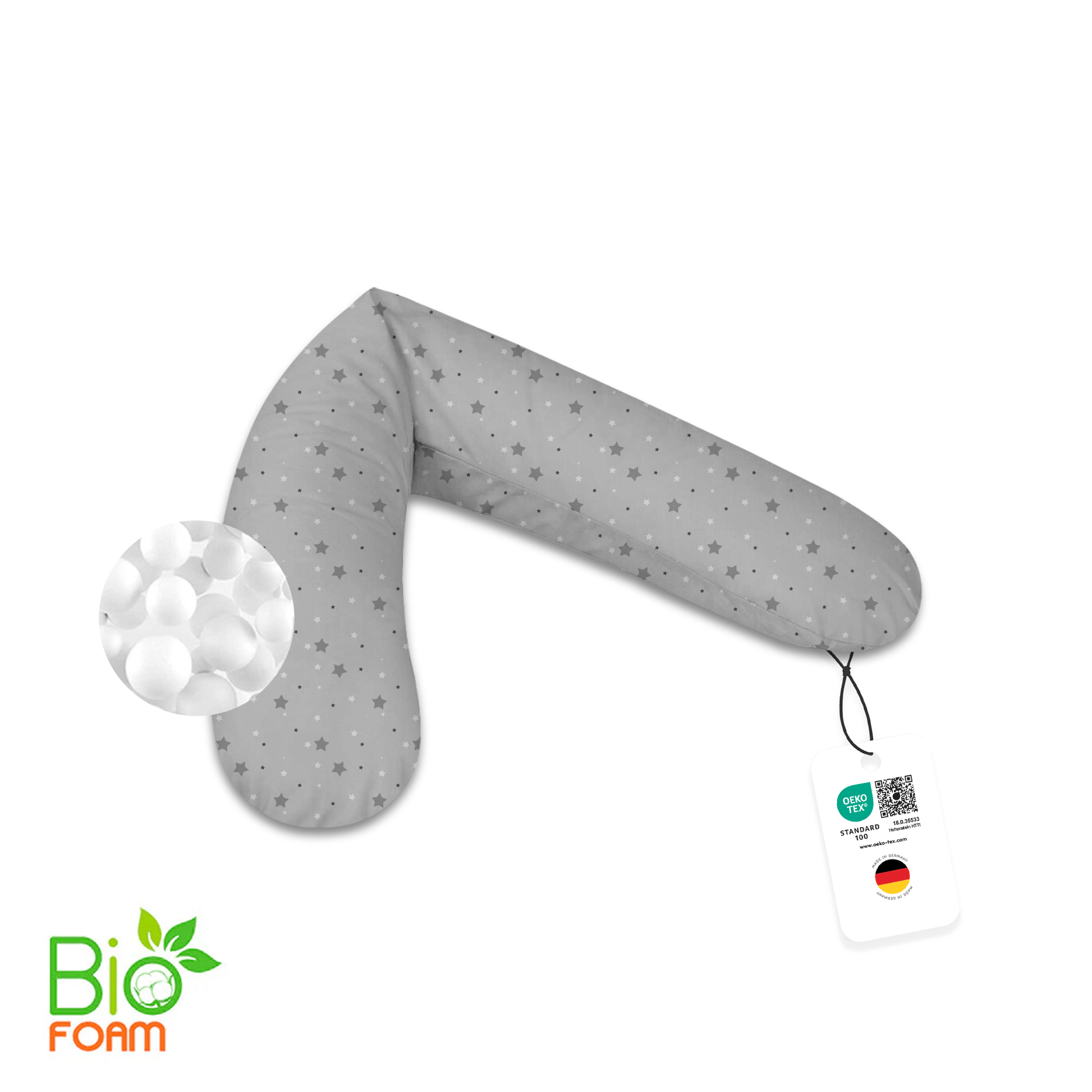 Joyfill Stillkissen (190cm) mit BioFoam - Joyfill
