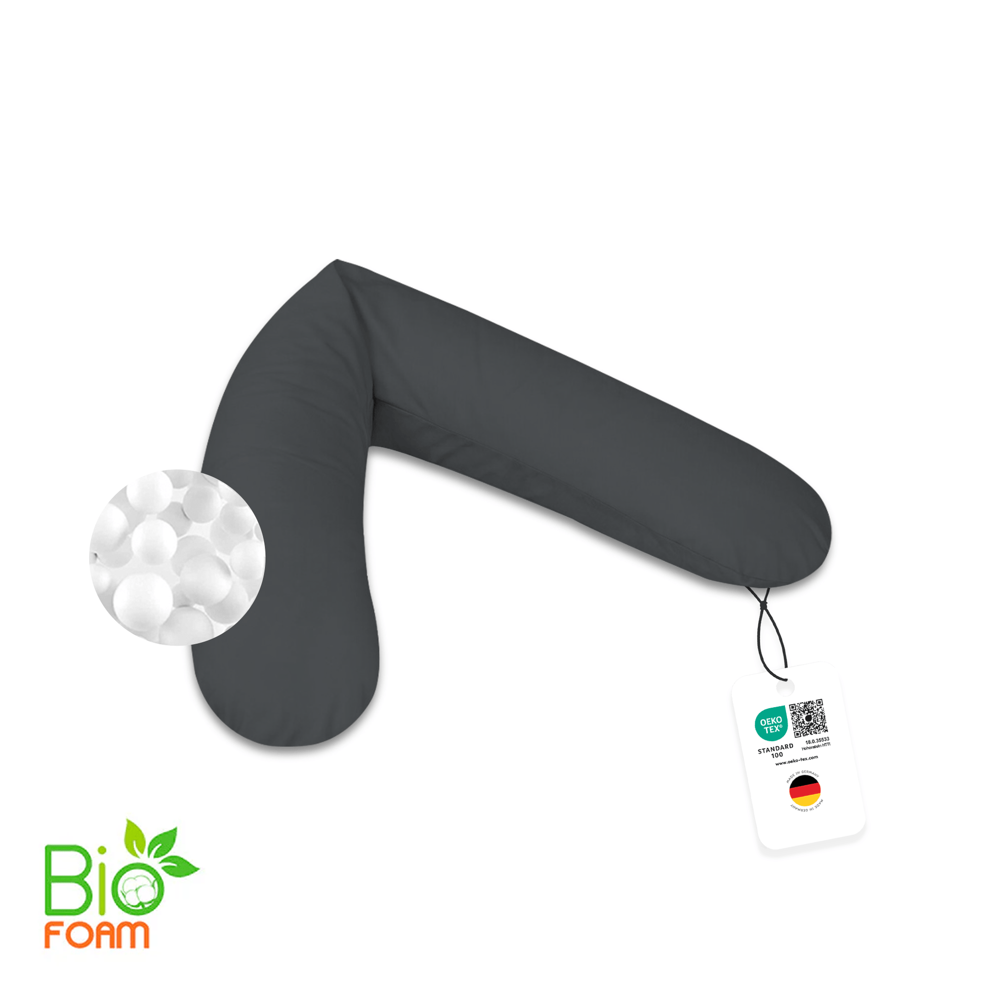 Joyfill Stillkissen (190cm) mit BioFoam - Joyfill