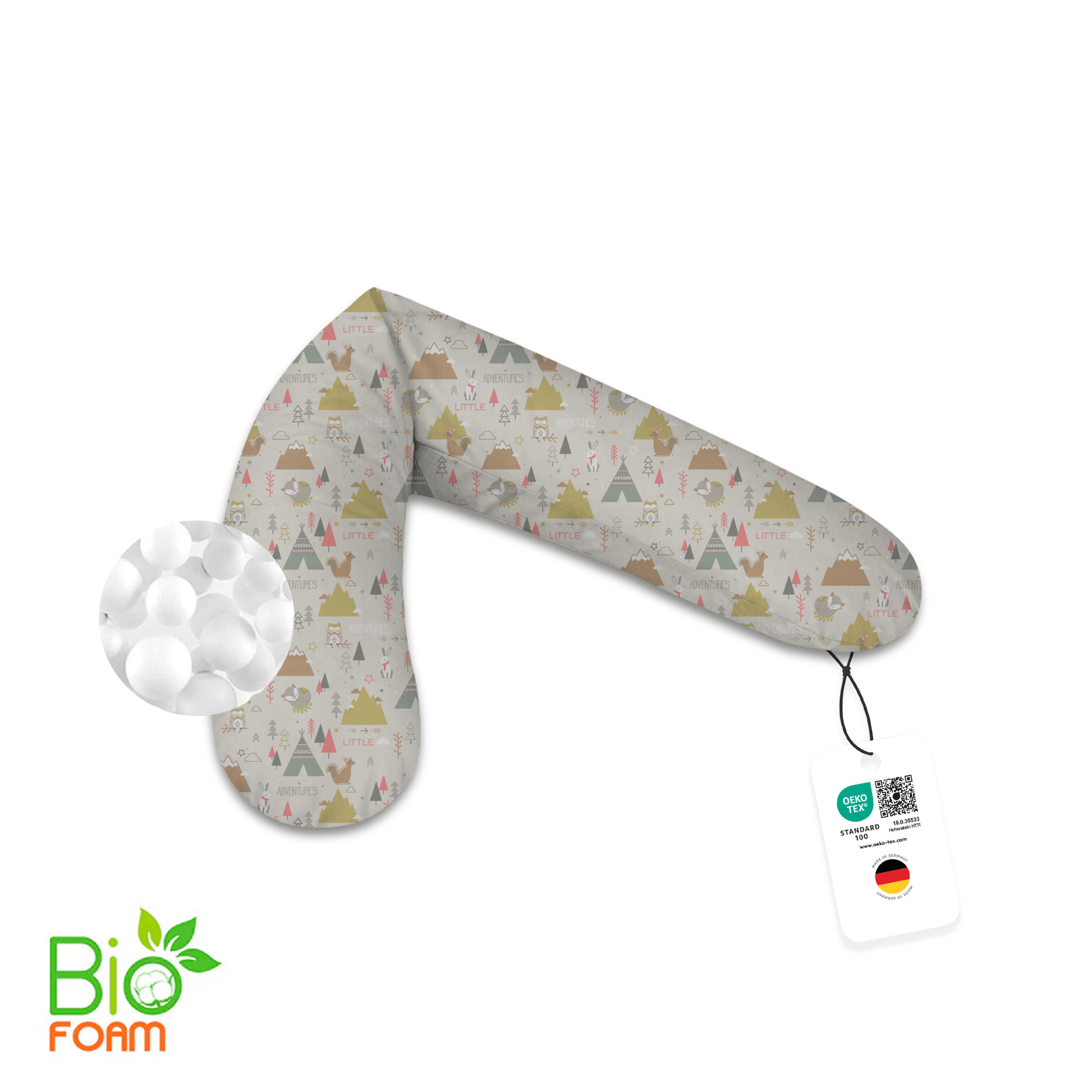 Joyfill Stillkissen (190cm) mit BioFoam - Joyfill