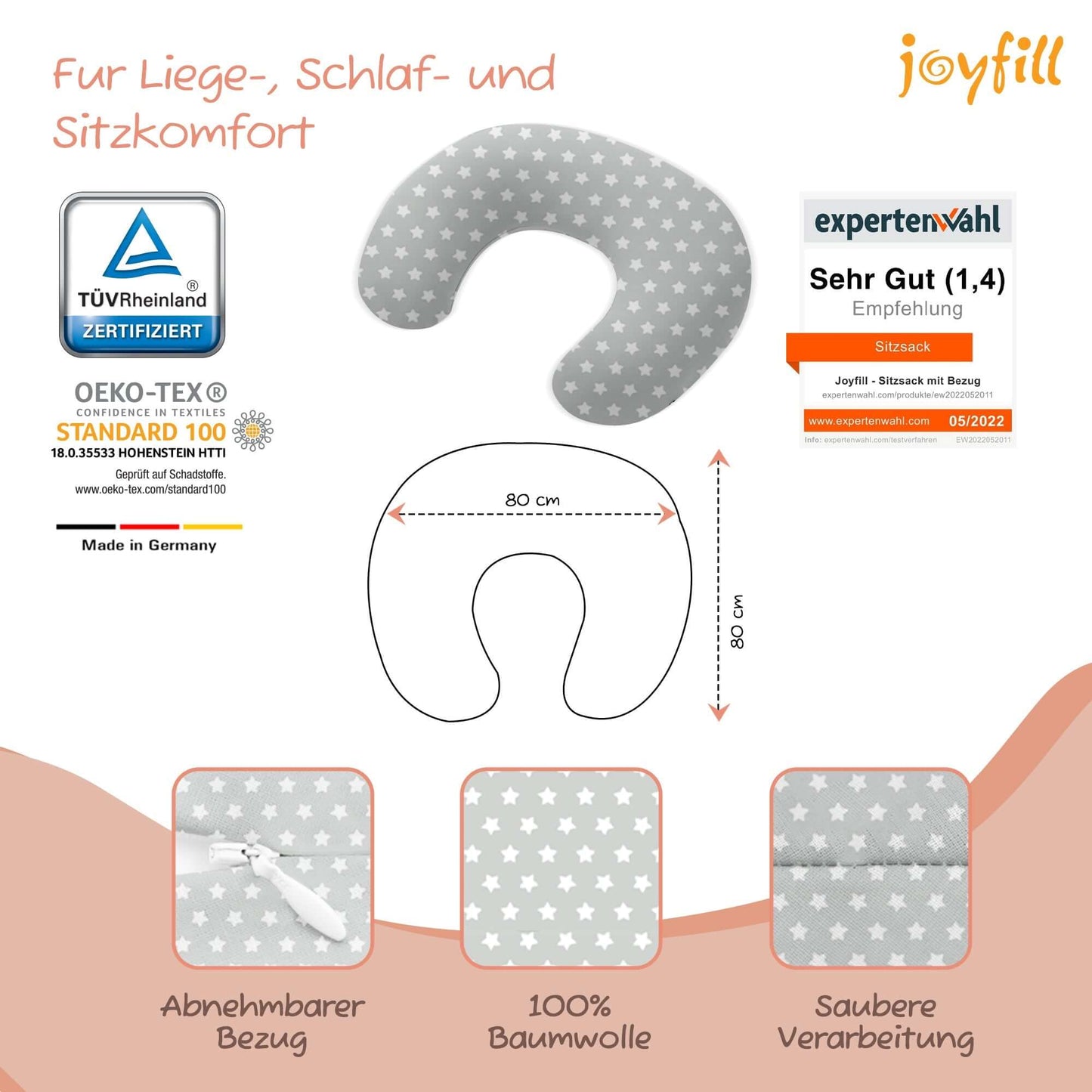 Joyfill Stillkissen Buddy - Joyfill