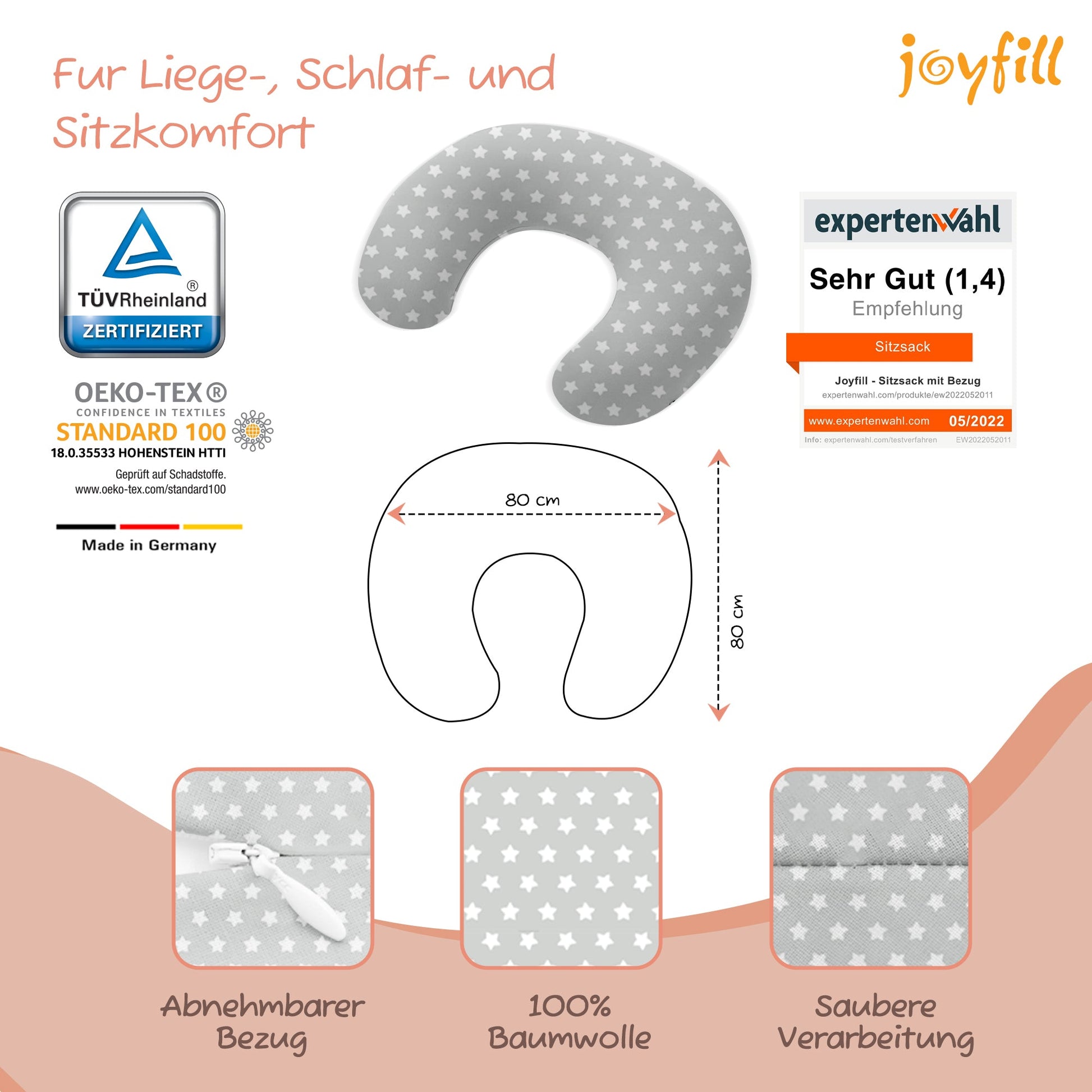 Joyfill Stillkissen Buddy - Joyfill