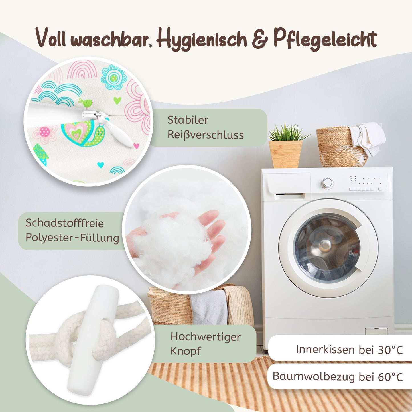 joyfill Stillkissen I Von Hebammen Getestet I Flüsterleise Füllung - Joyfill