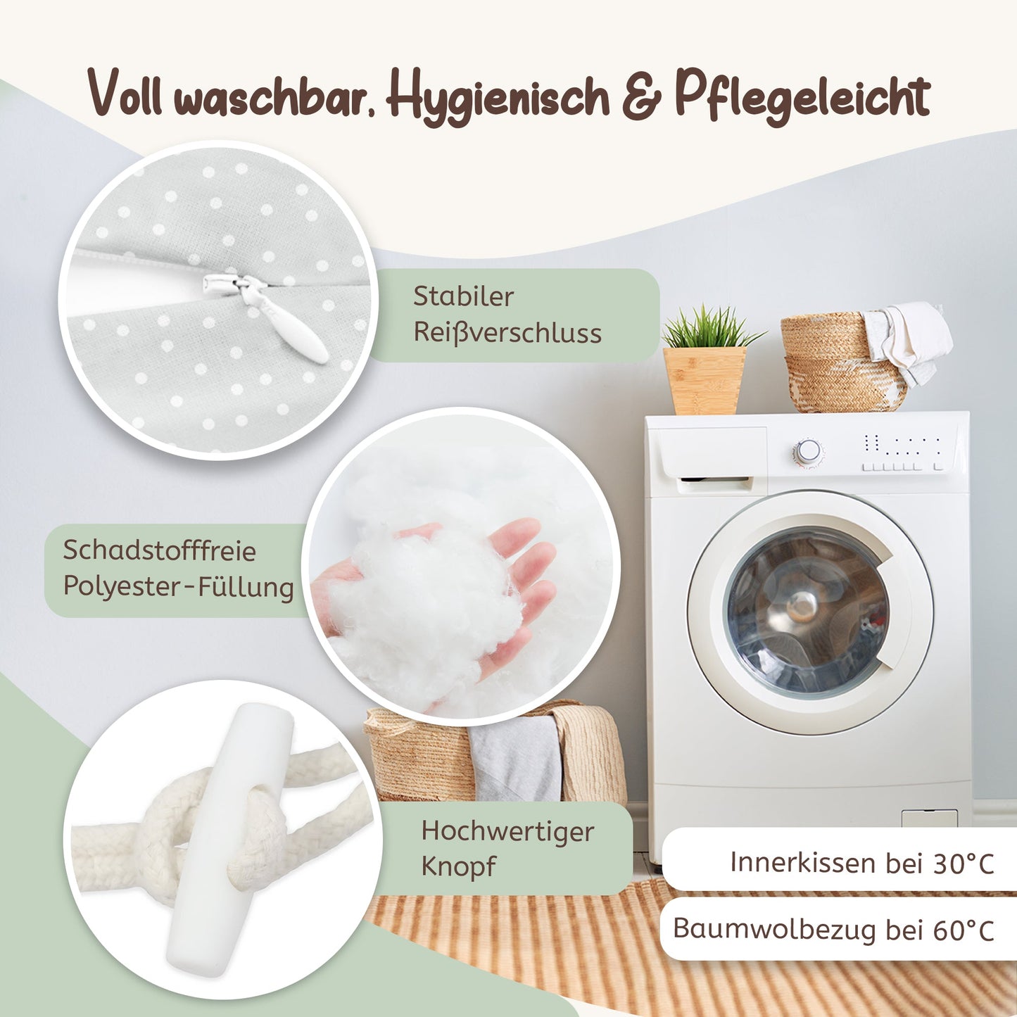 joyfill Stillkissen I Von Hebammen Getestet I Flüsterleise Füllung - Joyfill