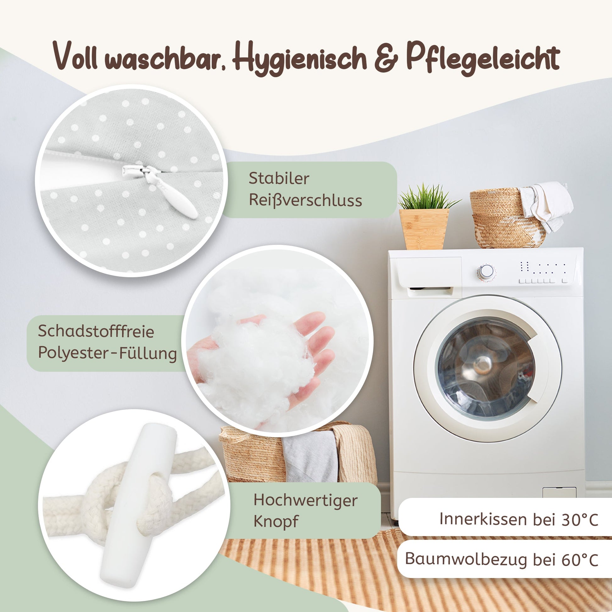 joyfill Stillkissen I Von Hebammen Getestet I Flüsterleise Füllung - Joyfill