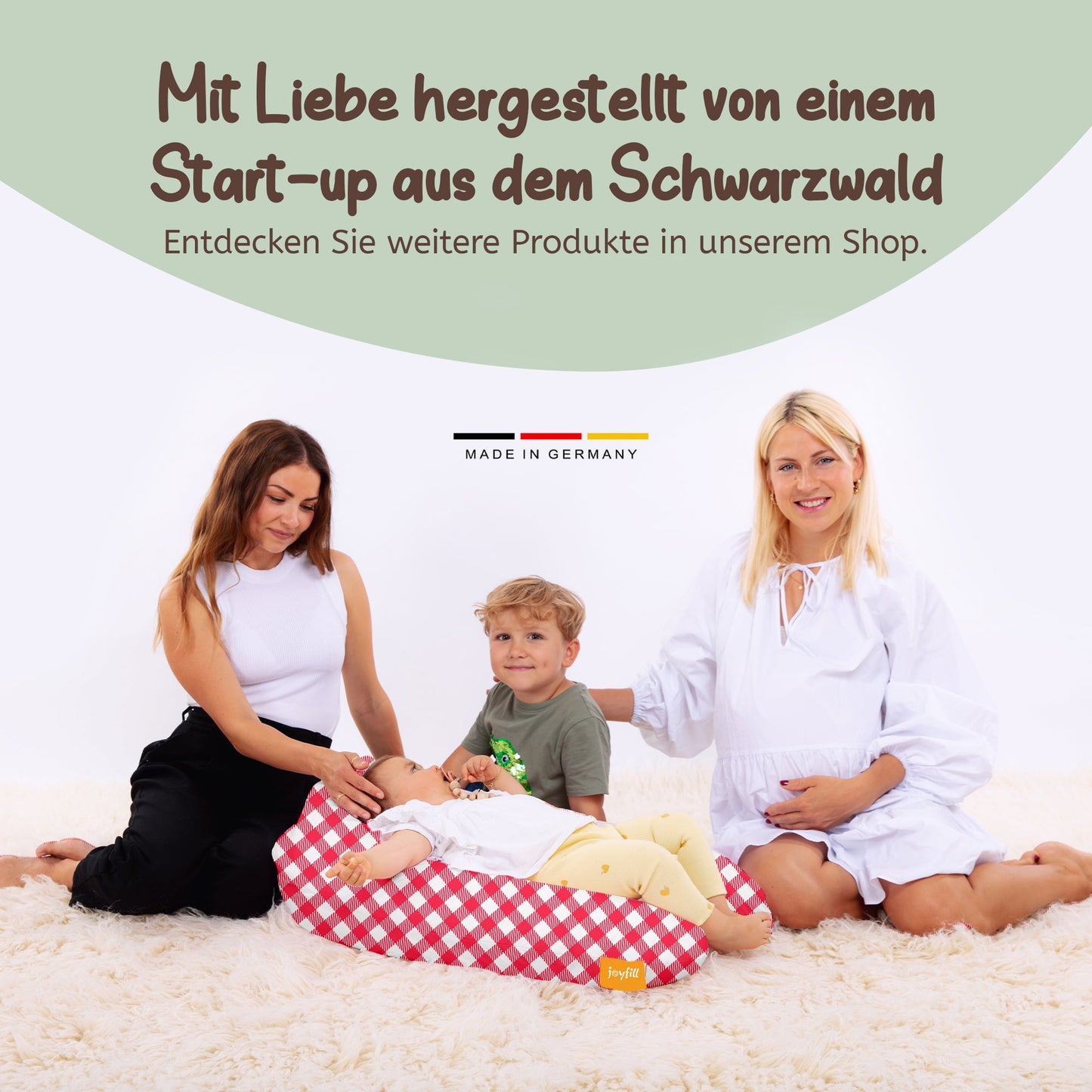 joyfill Stillkissen I Von Hebammen Getestet I Flüsterleise Füllung - Joyfill