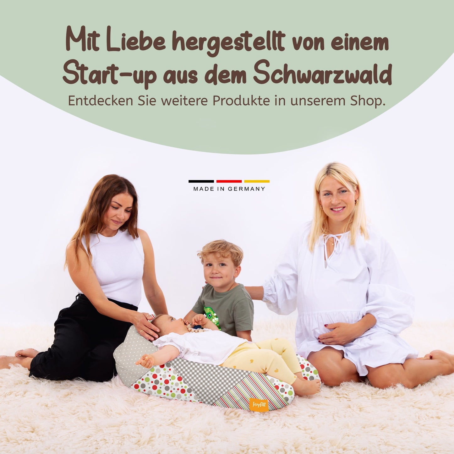 joyfill Stillkissen I Von Hebammen Getestet I Flüsterleise Füllung - Joyfill
