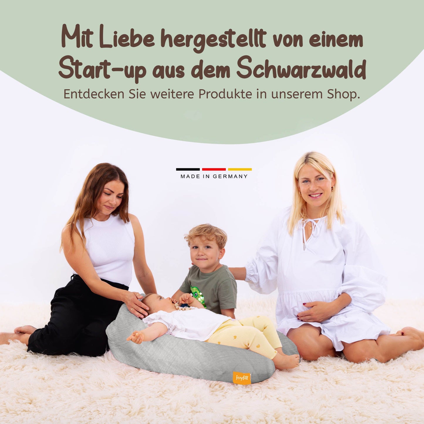 joyfill Stillkissen I Von Hebammen Getestet I Flüsterleise Füllung - Joyfill