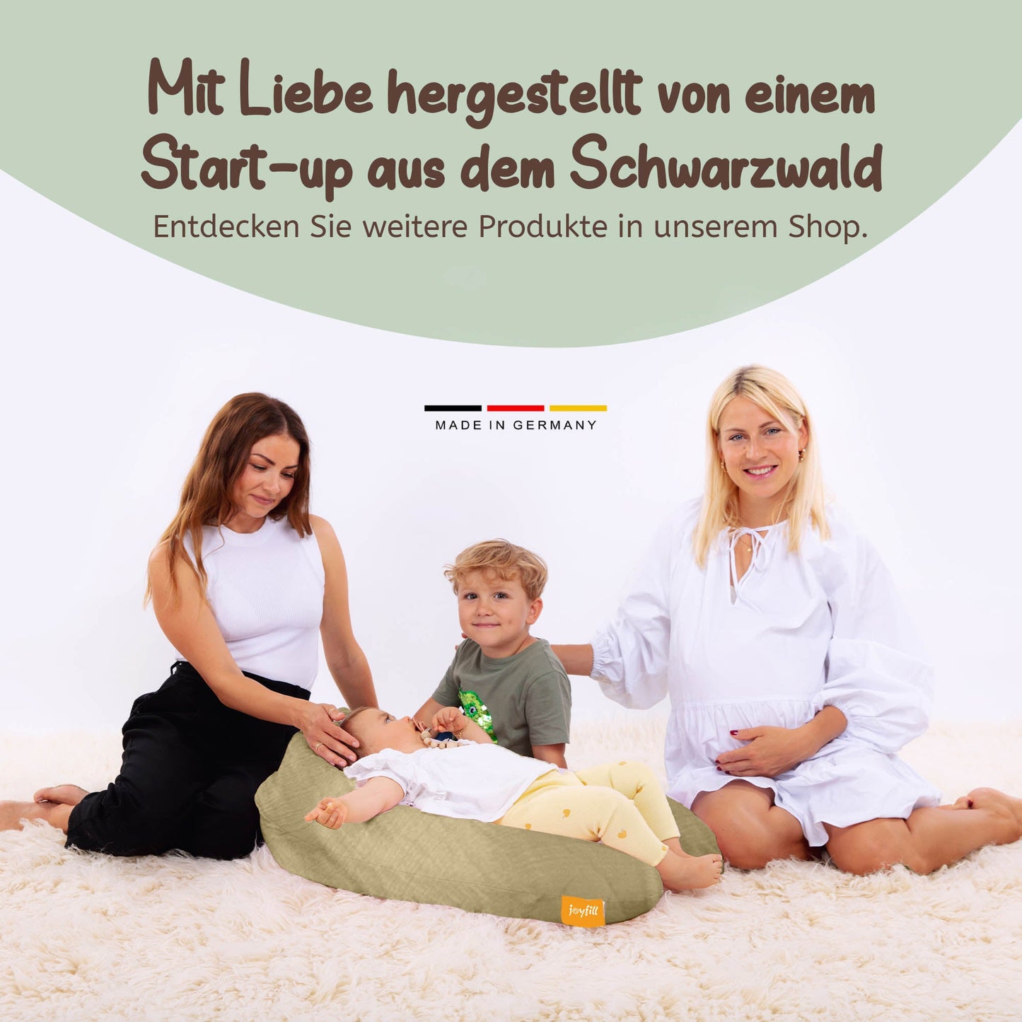 joyfill Stillkissen I Von Hebammen Getestet I Flüsterleise Füllung - Joyfill