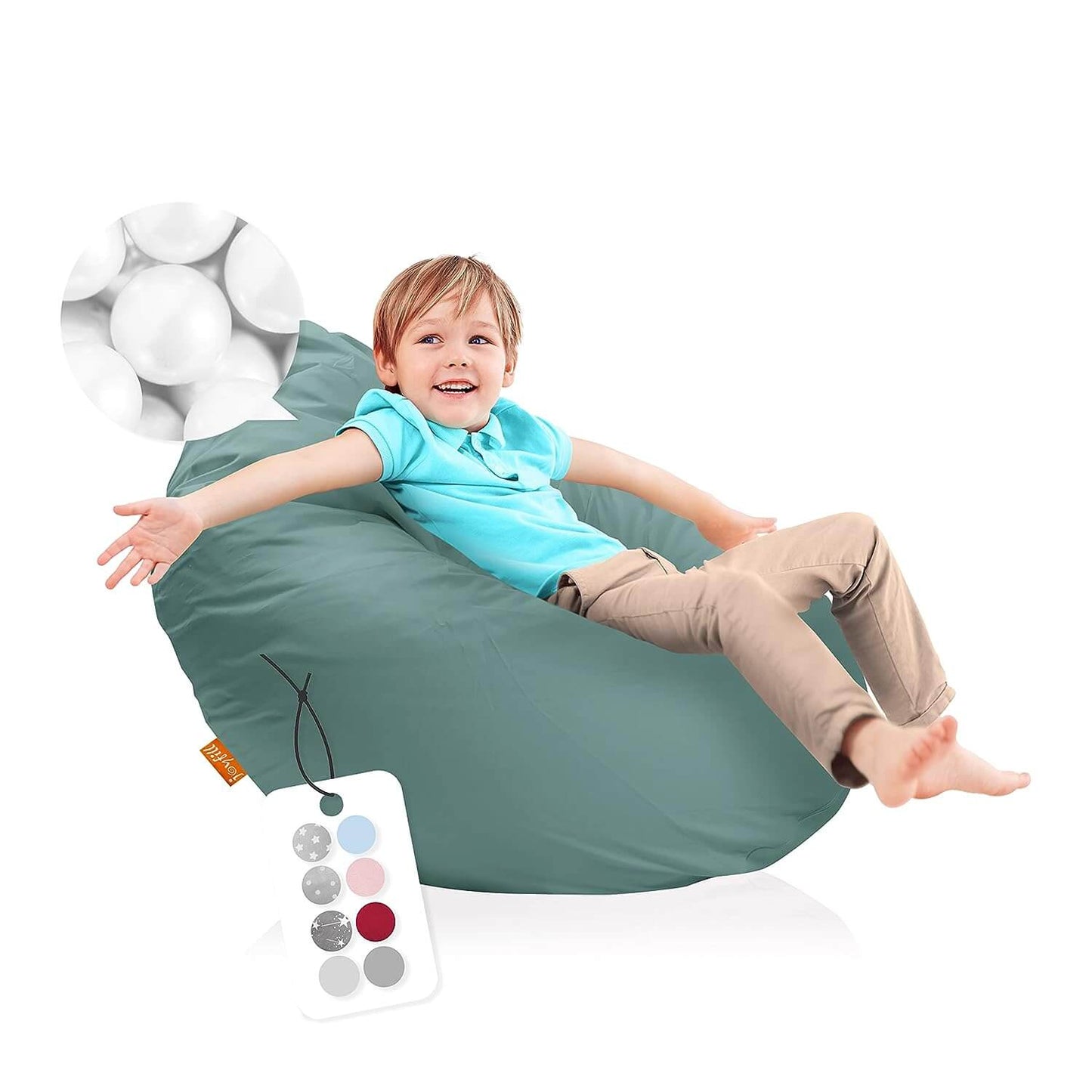 Sitzsack für Groß und Klein (EPS gefüllt | 240L) - Joyfill