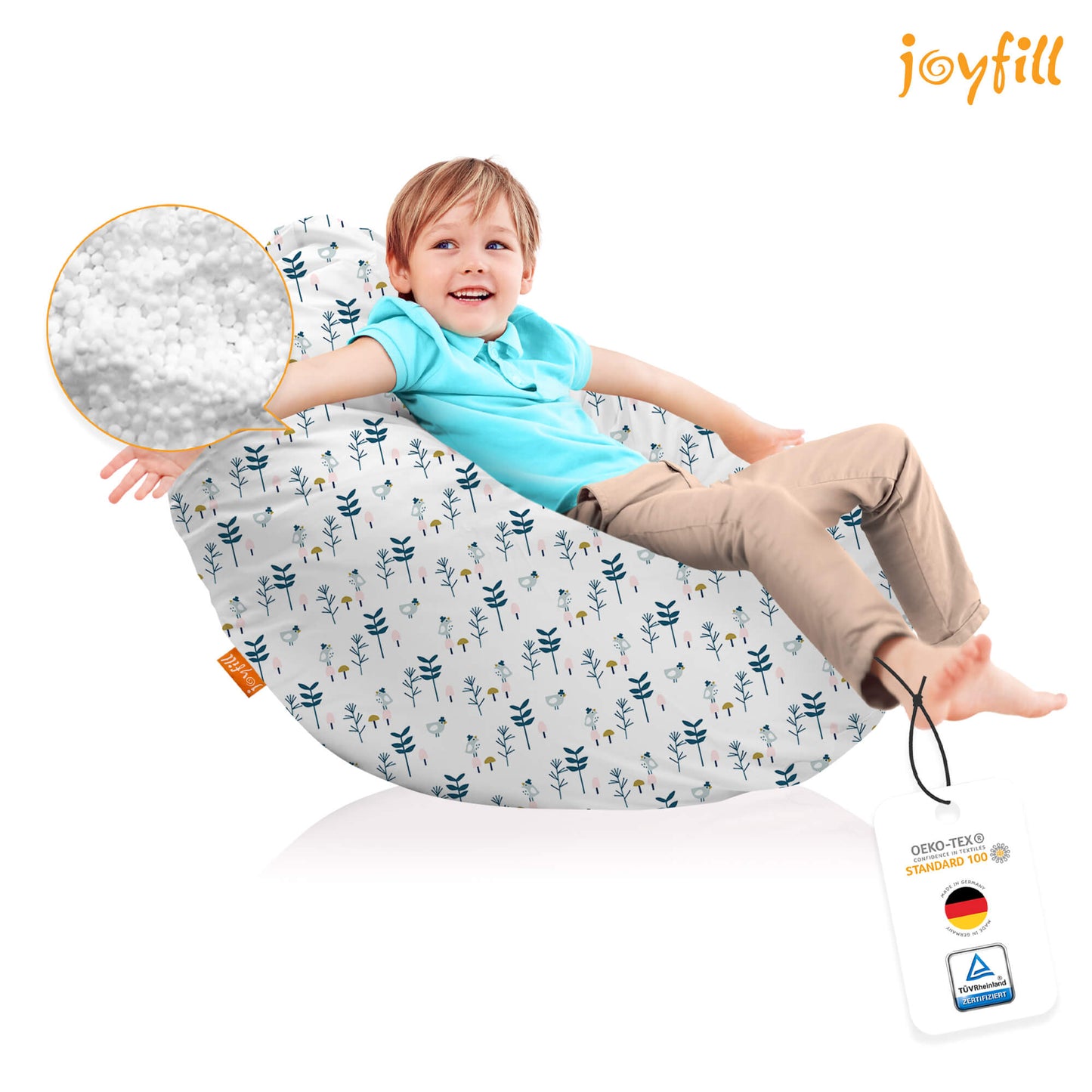 Sitzsack für Groß und Klein (EPS gefüllt | 240L) - Joyfill