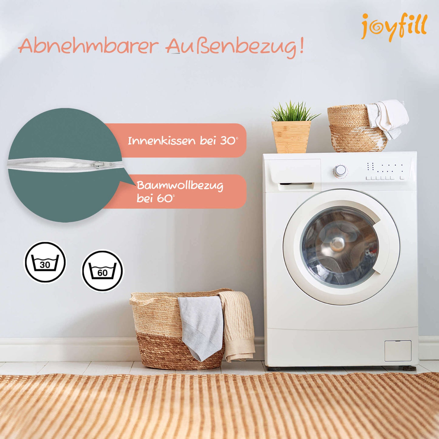 Sitzsack für Groß und Klein (EPS gefüllt | 240L) - Joyfill