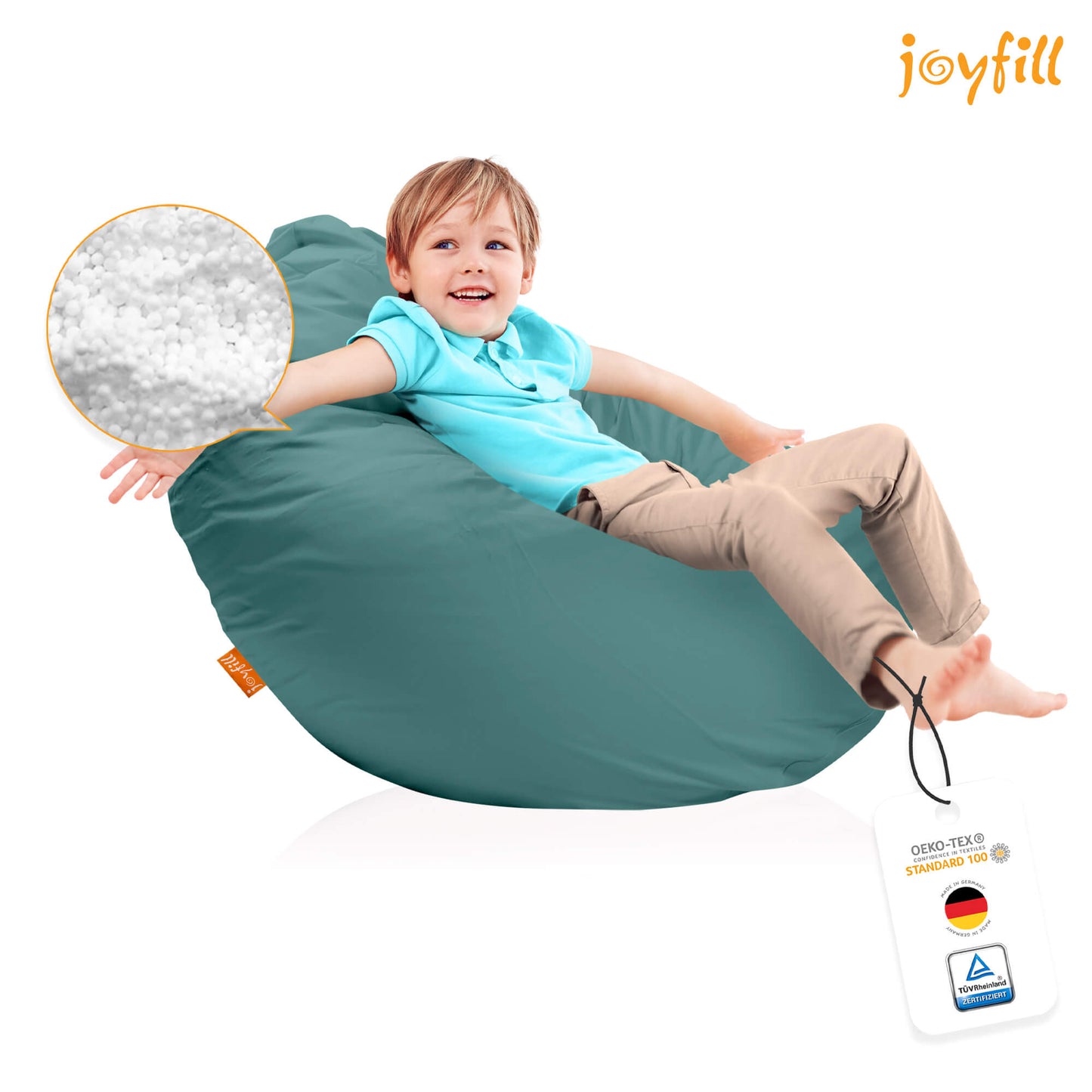 Sitzsack für Groß und Klein (EPS gefüllt | 240L) - Joyfill