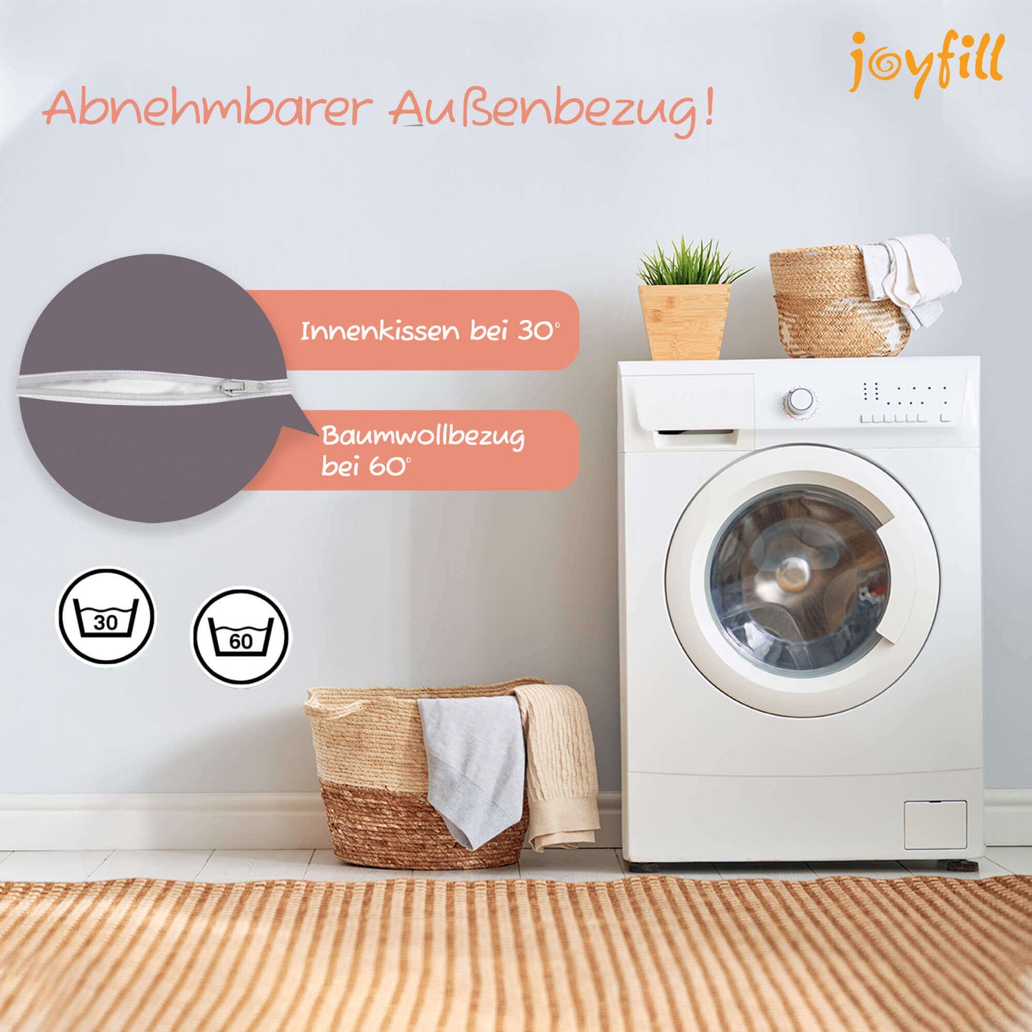 Sitzsack für Groß und Klein (EPS gefüllt | 240L) - Joyfill