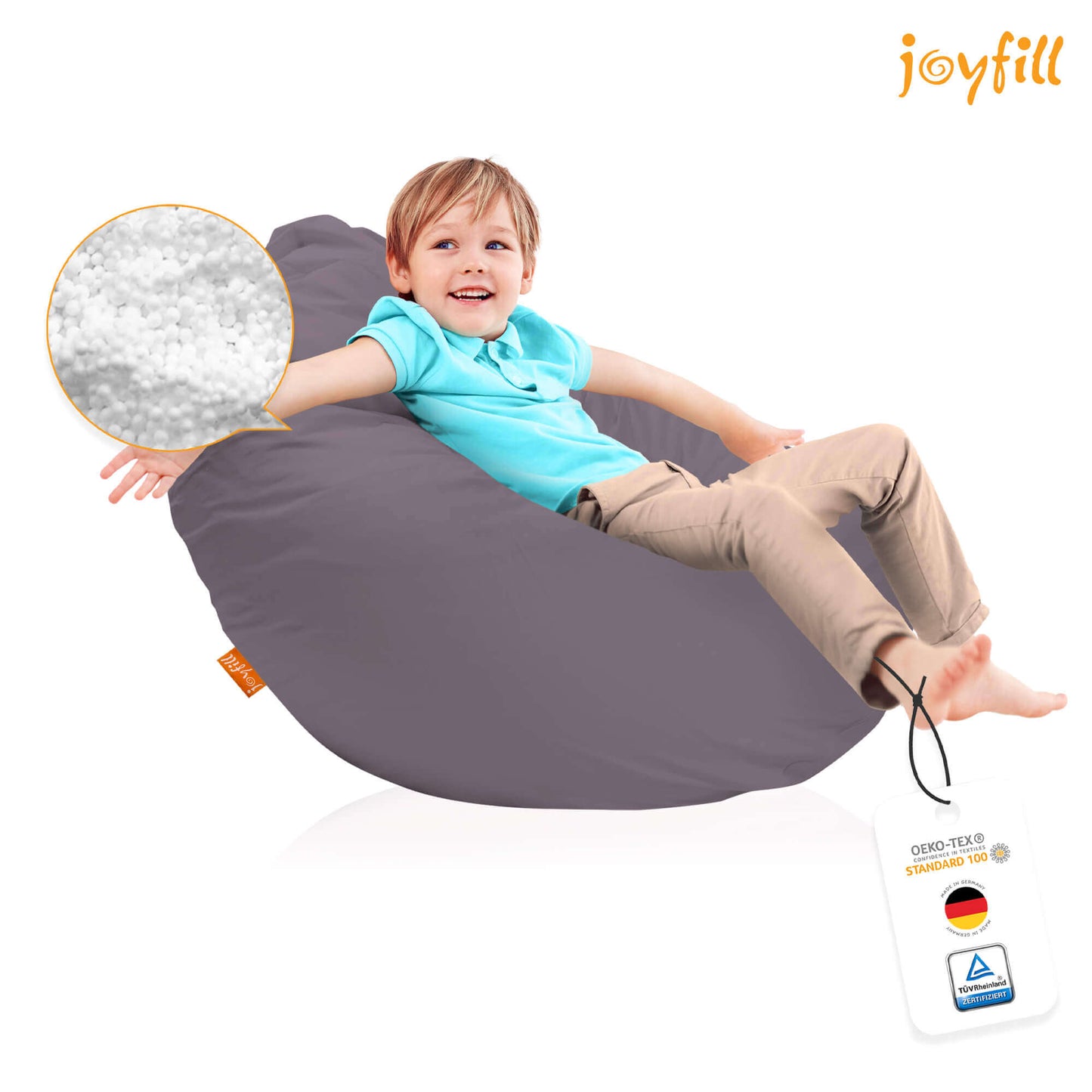 Sitzsack für Groß und Klein (EPS gefüllt | 240L) - Joyfill