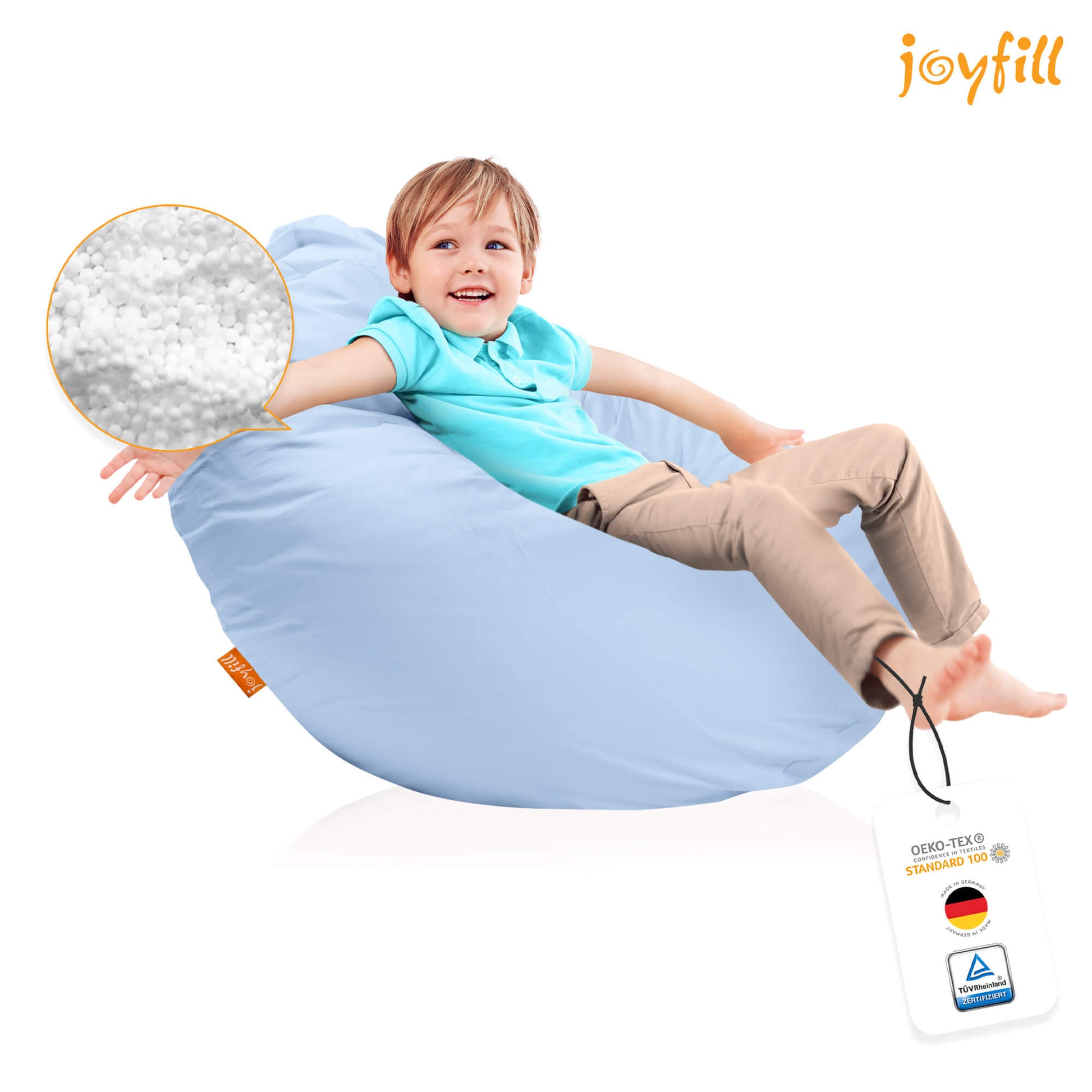 Sitzsack für Groß und Klein (EPS gefüllt | 240L) - Joyfill