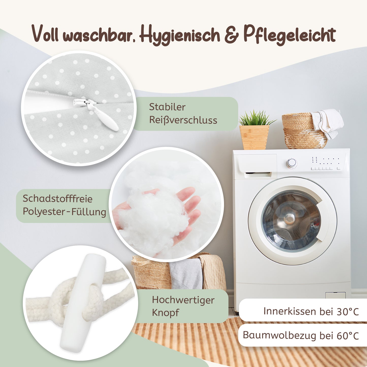 joyfill Stillkissen I Von Hebammen Getestet I  Flüsterleise Füllung