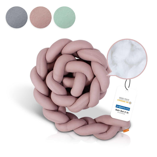 Geflochtene Bettumrandung 300cm für Babybett