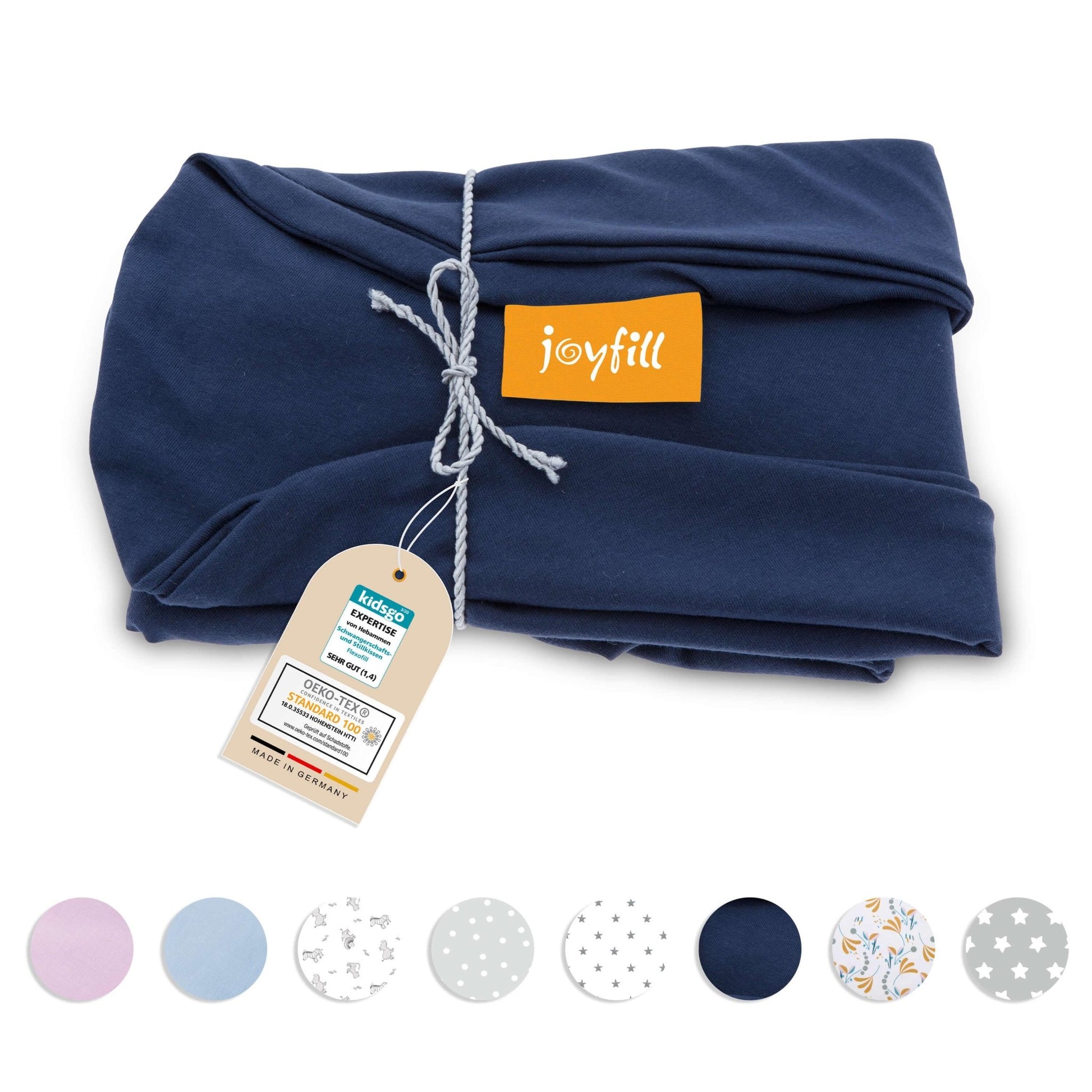 JOYFILL® Premium Kinder Sitzsack 90L Ersatzbezug - Baumwolle - Joyfill