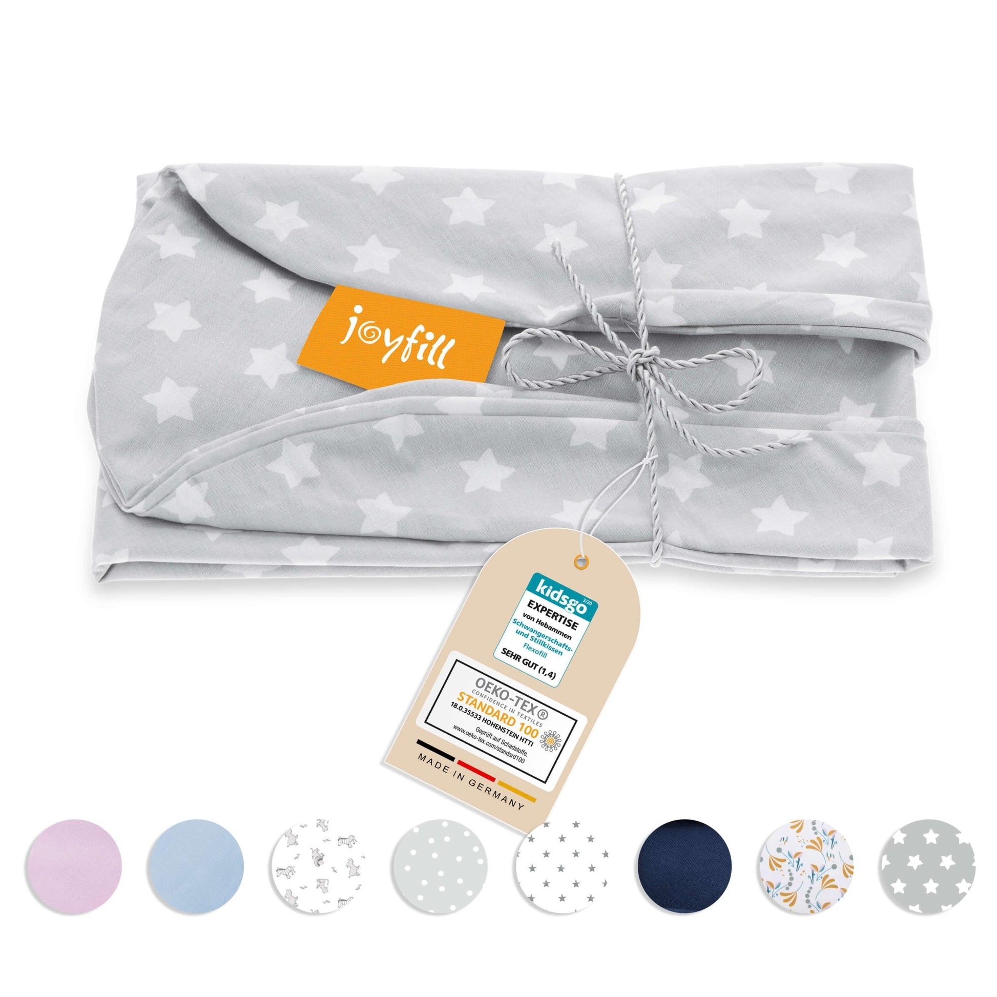 JOYFILL® Premium Kinder Sitzsack 90L Ersatzbezug - Baumwolle - Joyfill