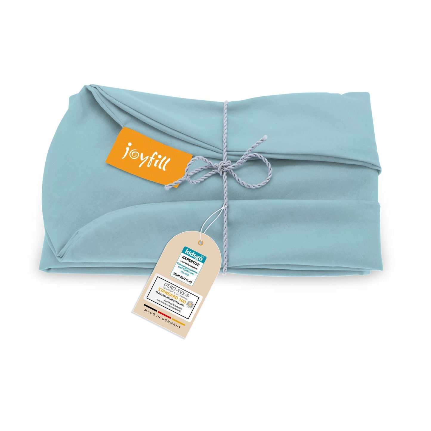JOYFILL® Premium Sitzsack 240L Ersatzbezug - 100% uni kbA Baumwolle - Joyfill