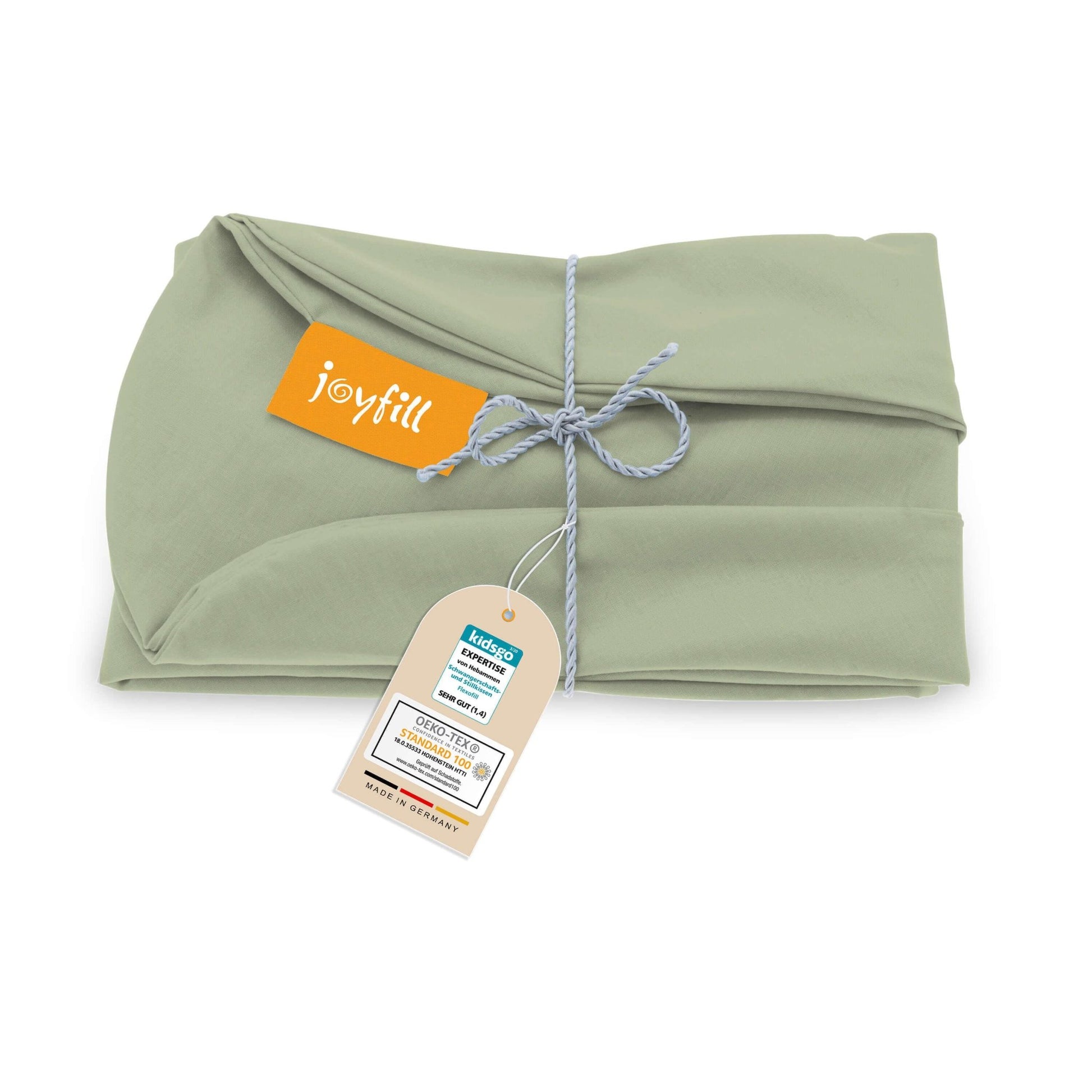JOYFILL® Premium Sitzsack 240L Ersatzbezug - 100% uni kbA Baumwolle - Joyfill