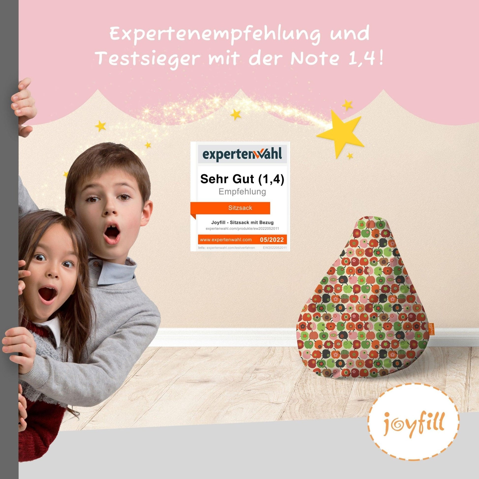 Sitzsack für Kinder (EPS gefüllt | 90L) - Joyfill